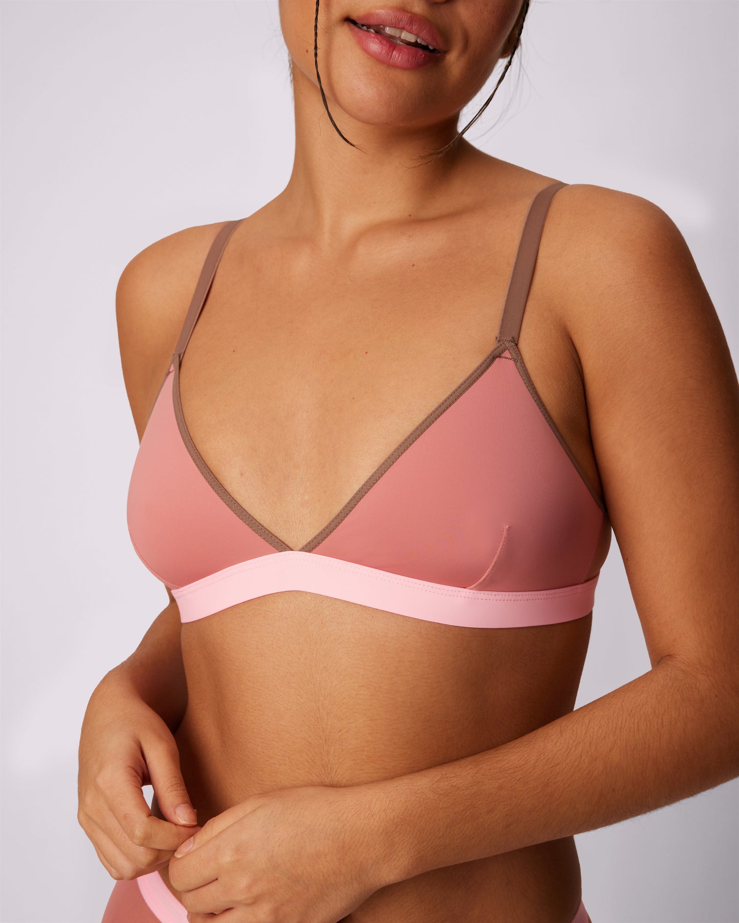 Re:Play Triangle Bralette | Ultra-Soft Re:Play (Eightball)