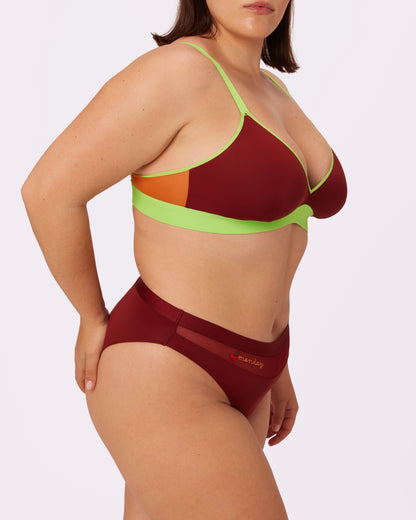 Re:Play Triangle Bralette | Ultra-Soft Re:Play | Archive (Mint Choco Chip)