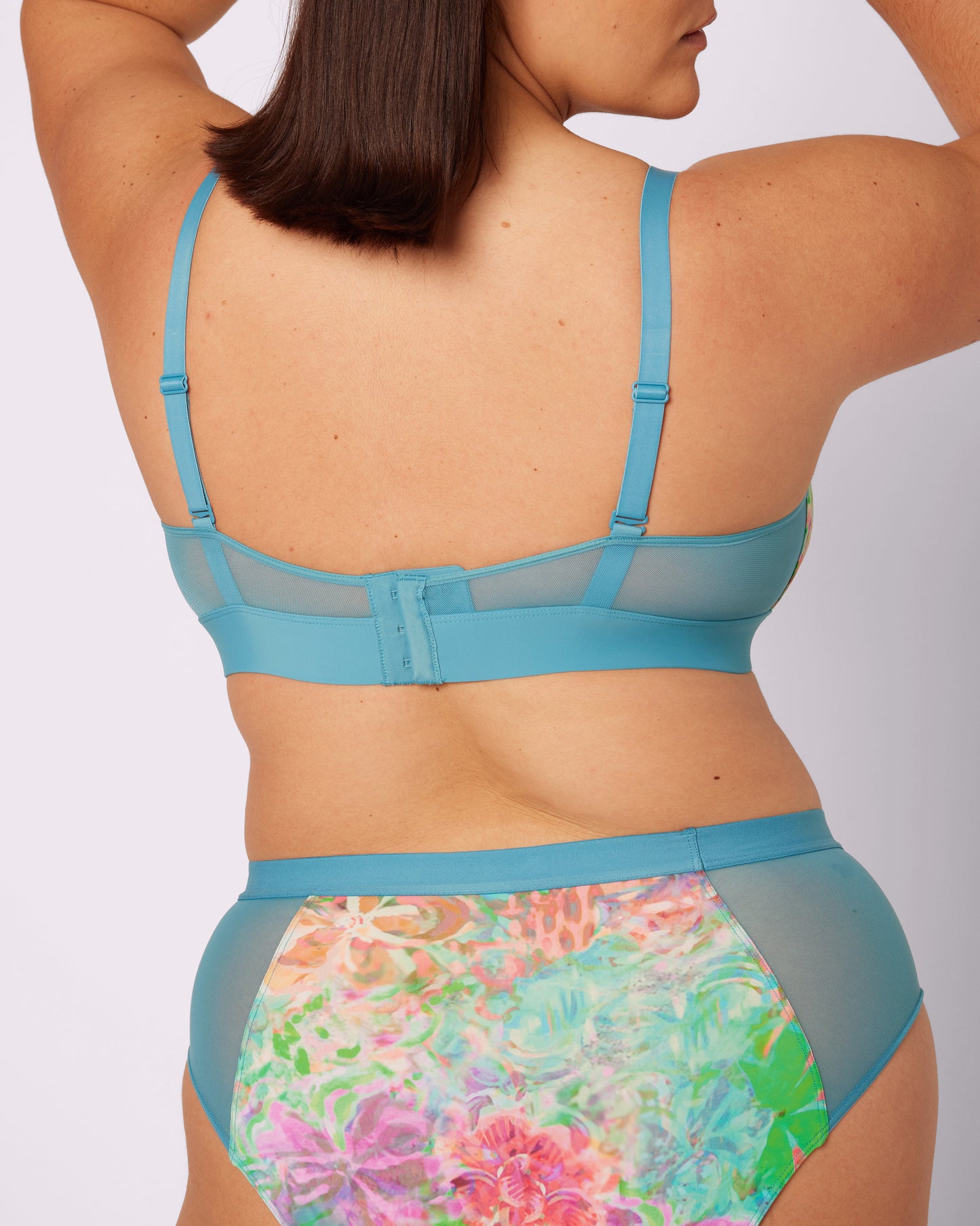 Re:Play Triangle Bralette | Ultra-Soft Re:Play (Waterlilies)