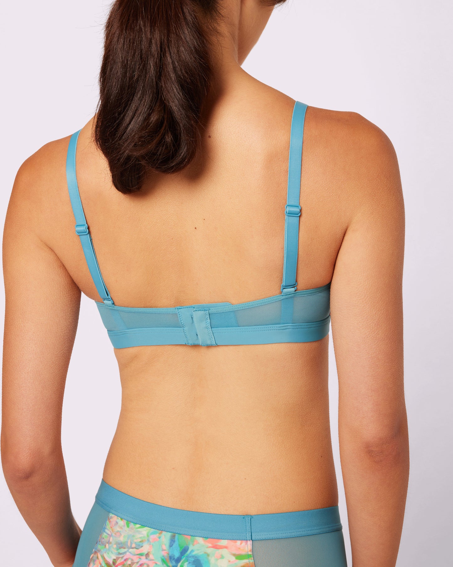 Re:Play Triangle Bralette | Ultra-Soft Re:Play (Waterlilies)