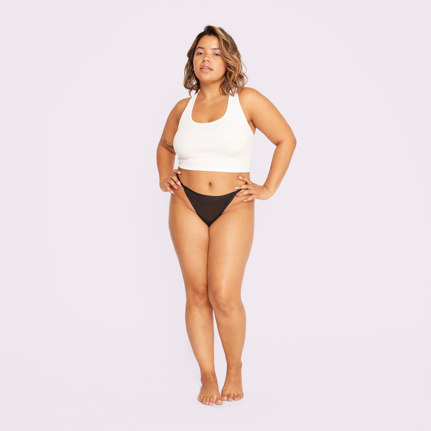G-String Thong | Silky Mesh (Eightball)
