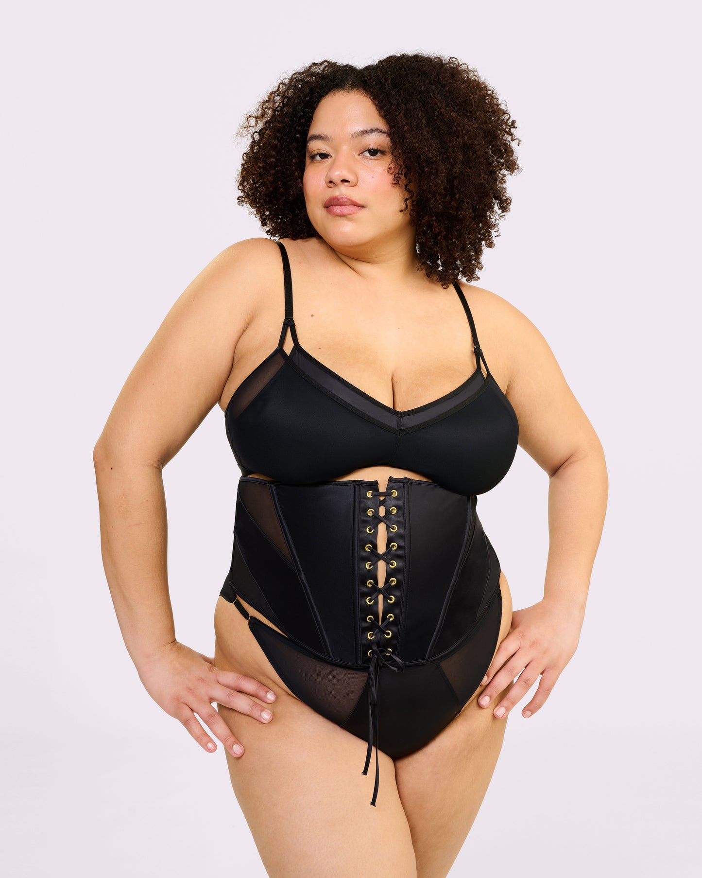 Luxe Sculpt Underbust Corset | Glow Satin (Eightball)