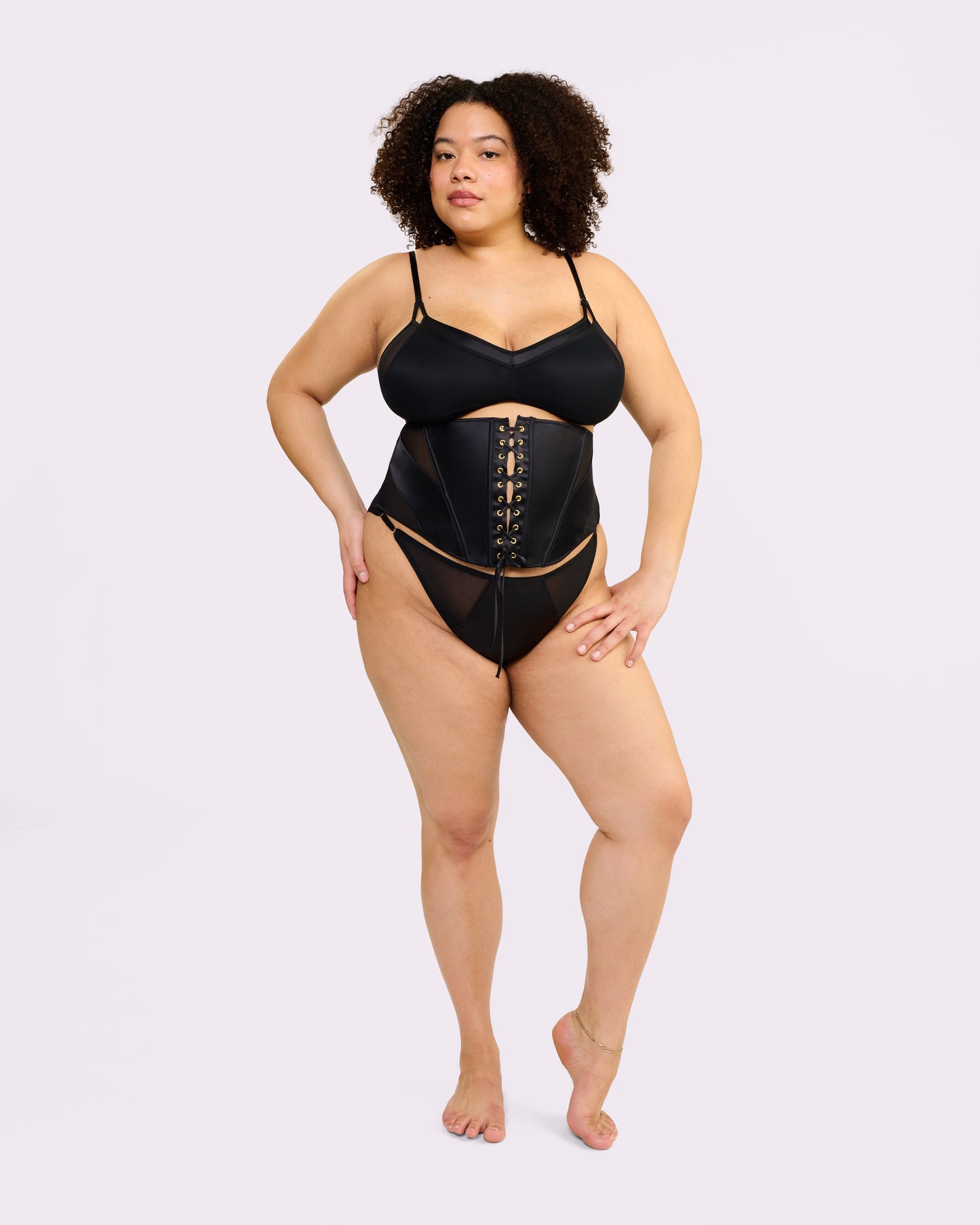 Luxe Sculpt Underbust Corset | Glow Satin (Eightball)