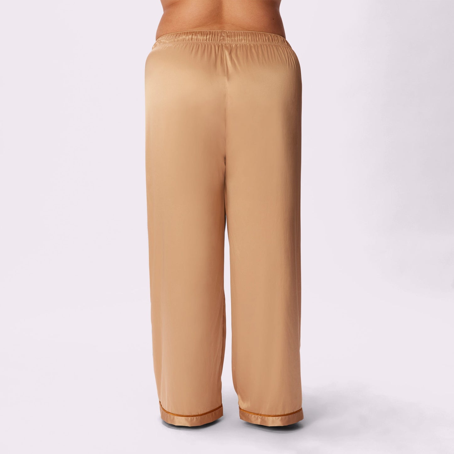 Dream Wide Leg Pants | Luxe Satin | Archive (Toasted Almond)