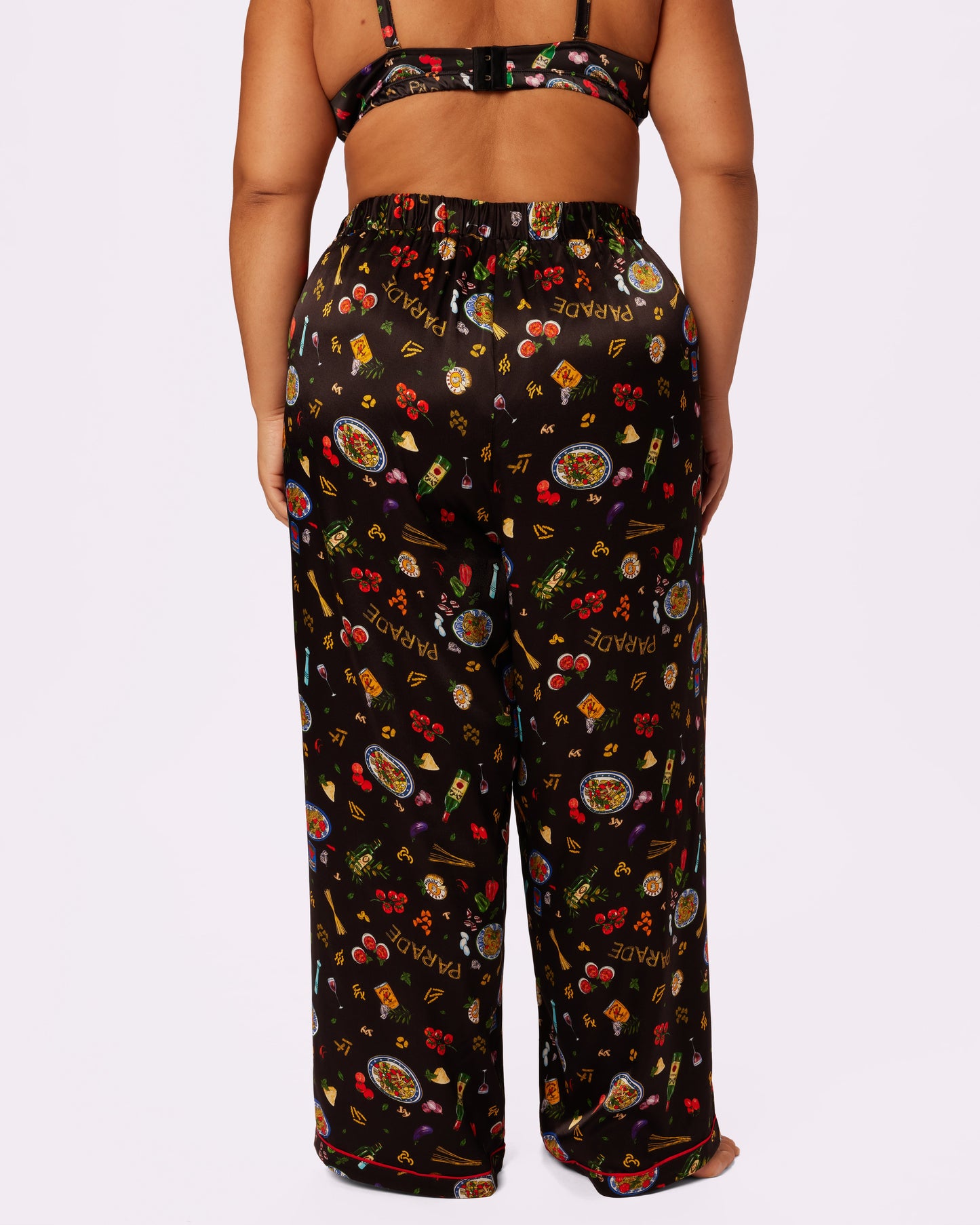 Luxe Dreams Wide Leg Pants | Plush Satin (Dinner Party)