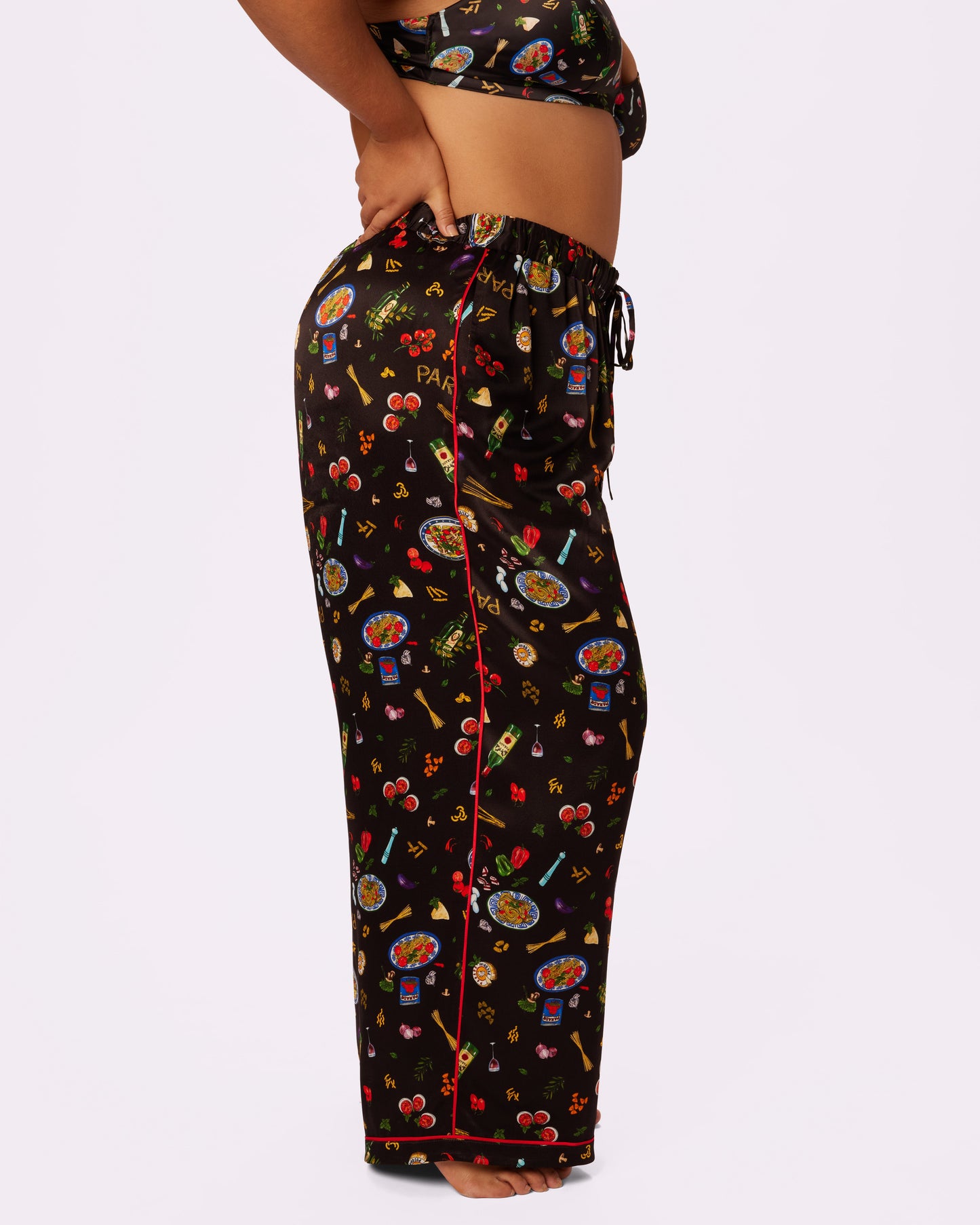 Luxe Dreams Wide Leg Pants | Plush Satin (Dinner Party)