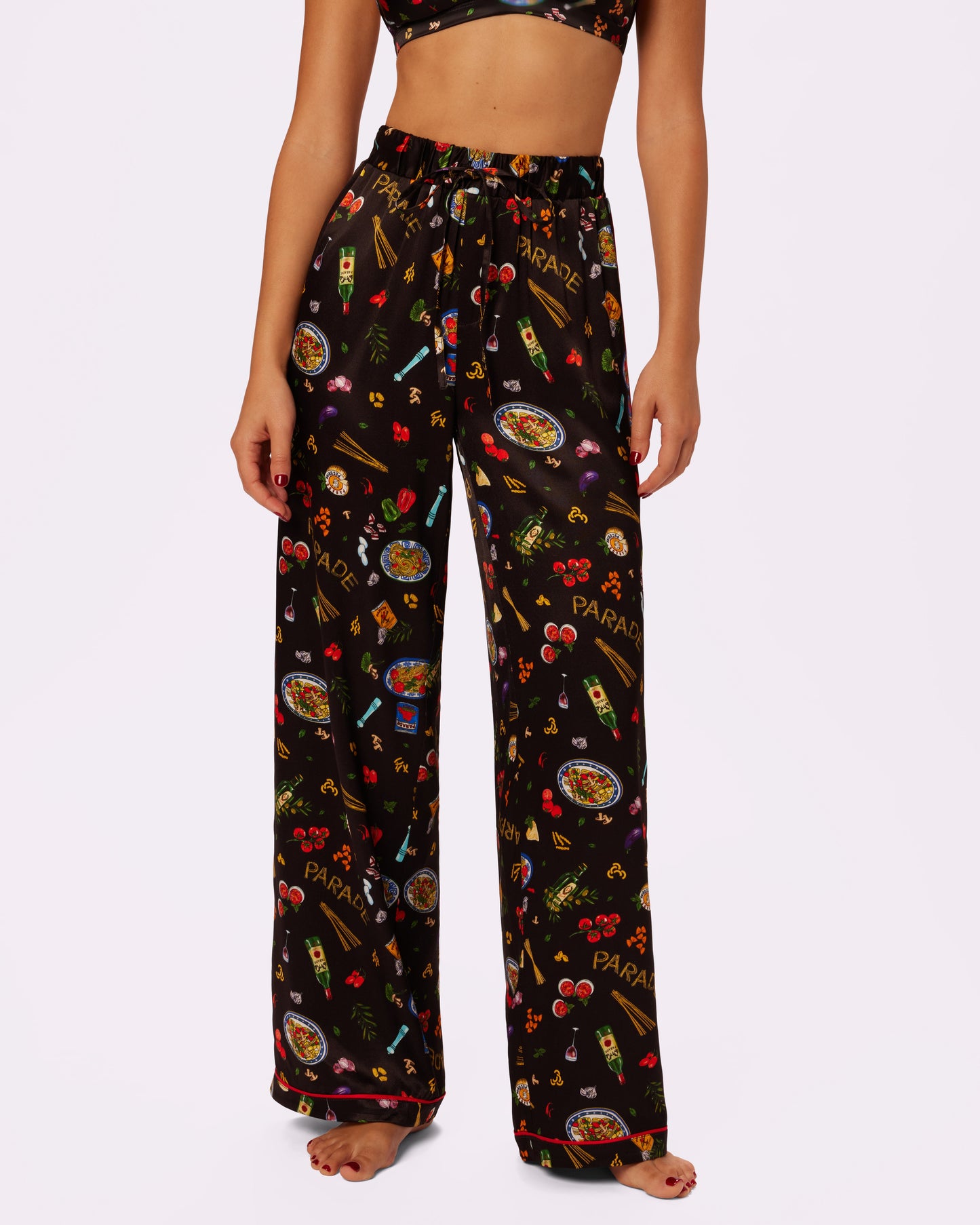 Luxe Dreams Wide Leg Pants | Plush Satin (Dinner Party)