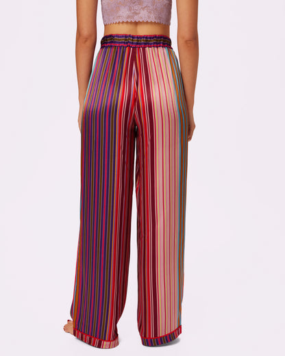 Luxe Dreams Wide Leg Pants | Plush Satin (Hotel Parade)