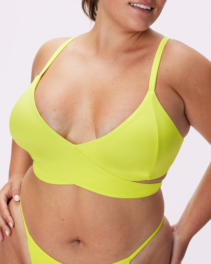 Criss-Cross Bikini Top | EcoSplash Swim | Archive (Snorkel)