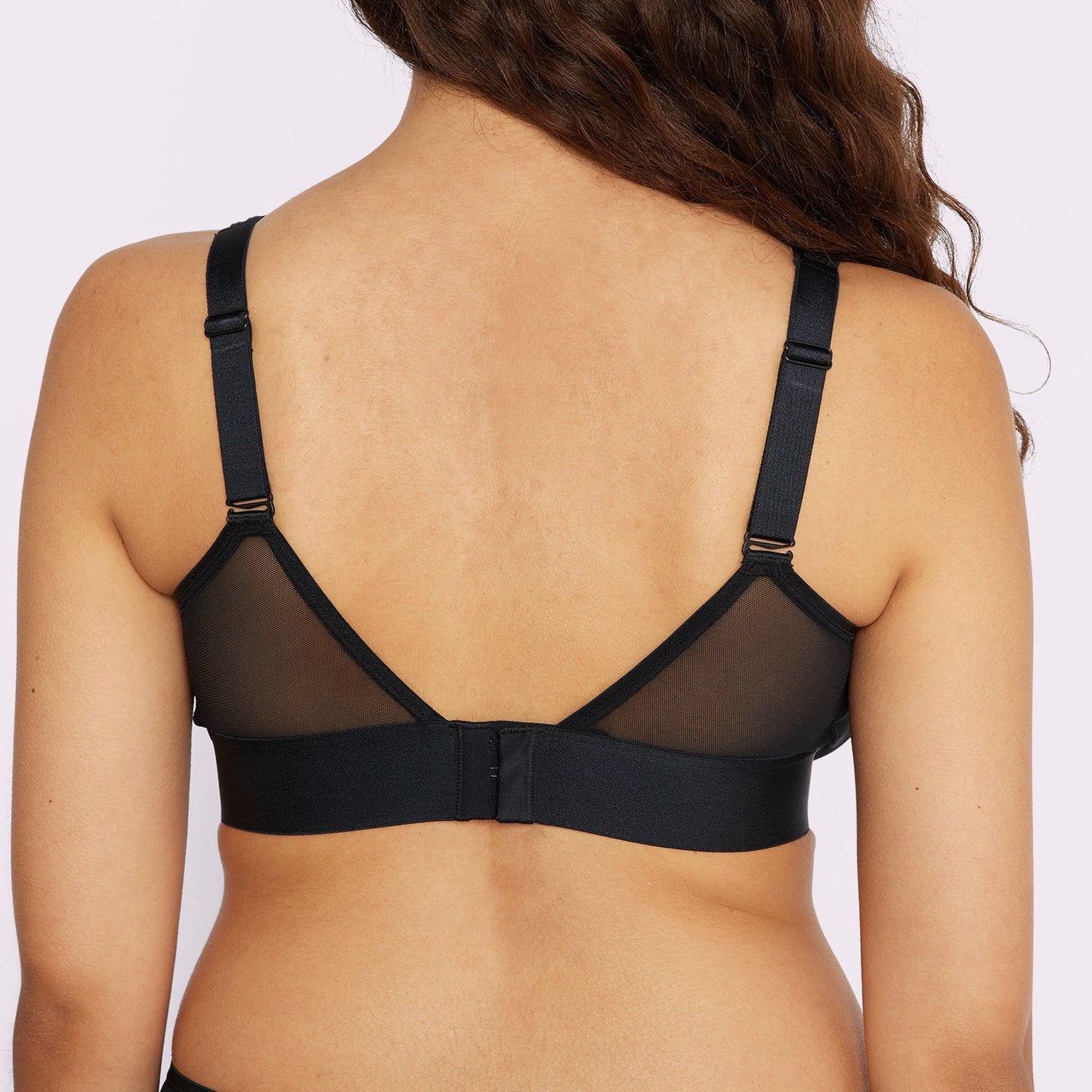 Plunge Bralette | Silky Mesh (Eightball)