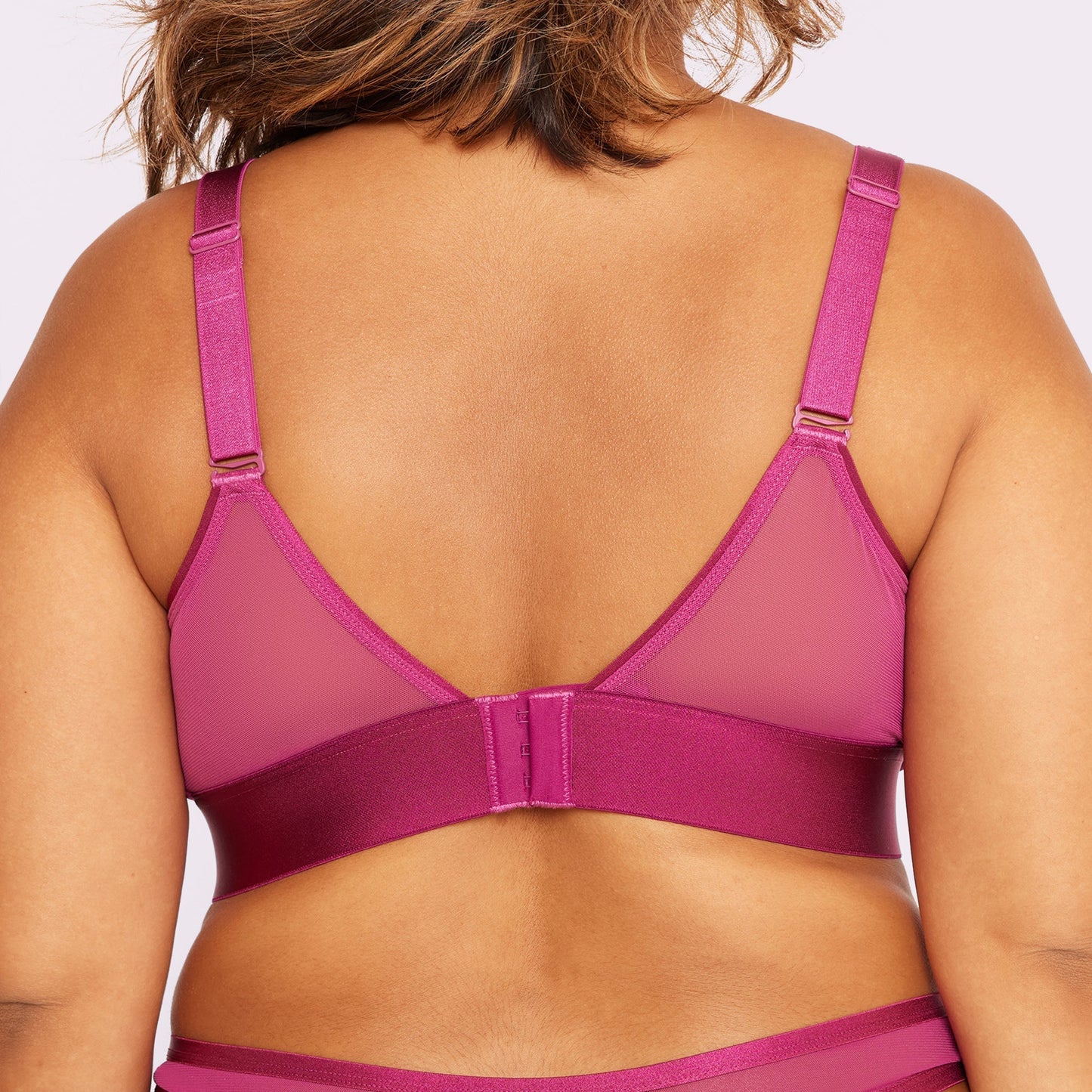 Plunge Bralette | Silky Mesh | Archive (Hula Hoop)