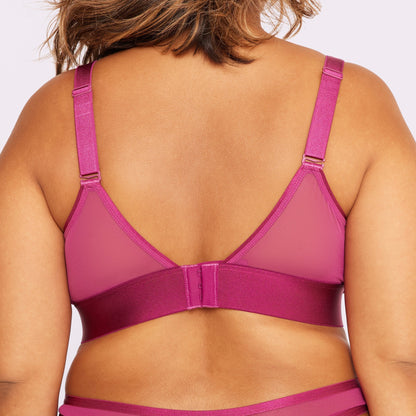 Plunge Bralette | Silky Mesh | Archive (Hula Hoop)